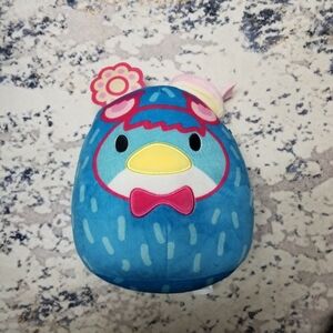 8-10 Inch Blue Tuxedo Sam Sanrio Squishmallow Great Used Condition